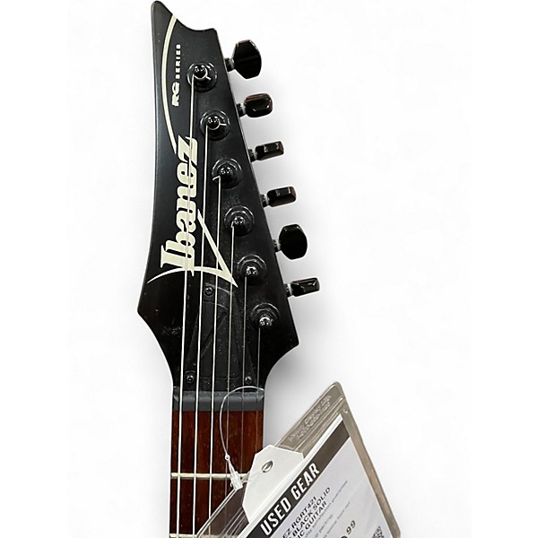 Used Ibanez RGRT421 WEATHERED BLACK Solid Body Electric Guitar