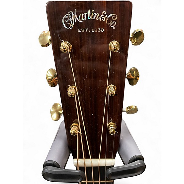 Used 2025 Martin D28 Modern Deluxe Natural Acoustic Guitar