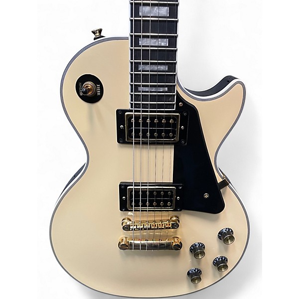 Used Epiphone Les Paul Custom Tuxedo Solid Body Electric Guitar