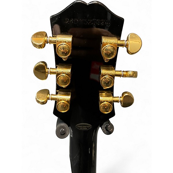 Used Epiphone Les Paul Custom Tuxedo Solid Body Electric Guitar