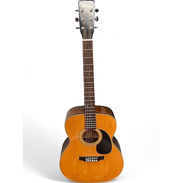 Vintage 1970s Ibanez MO.62 Natural Acoustic Guitar