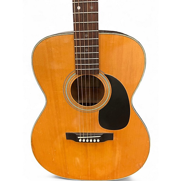 Vintage 1970s Ibanez MO.62 Natural Acoustic Guitar