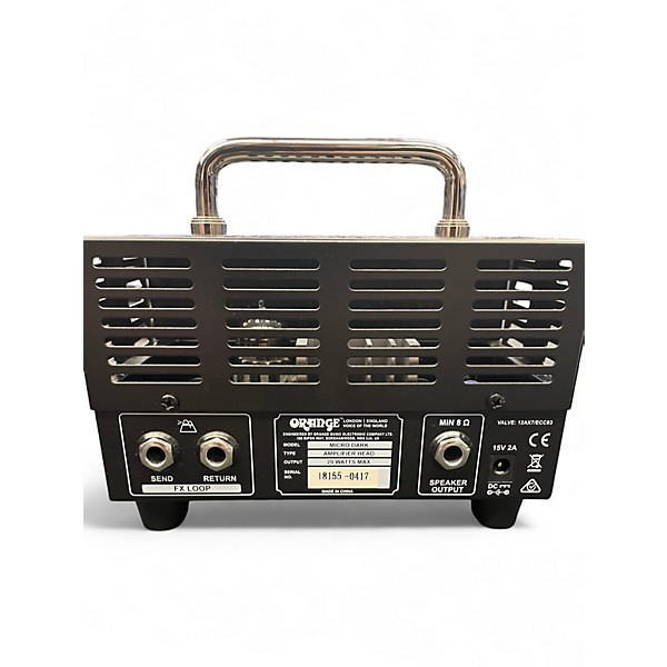 Used Orange Amplifiers Micro Dark 20W Tube Guitar Amp Head