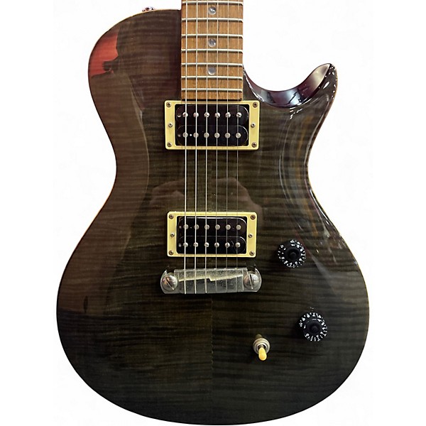 Used PRS Singlecut SE Trans Black Solid Body Electric Guitar