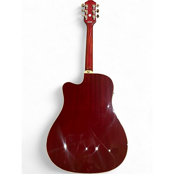 Used Epiphone Hummingbird EC Cherry Acoustic Guitar