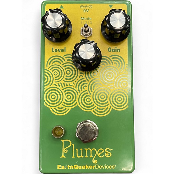 Used EarthQuaker Devices Plumes Small Signal Shredder Overdrive Effect Pedal