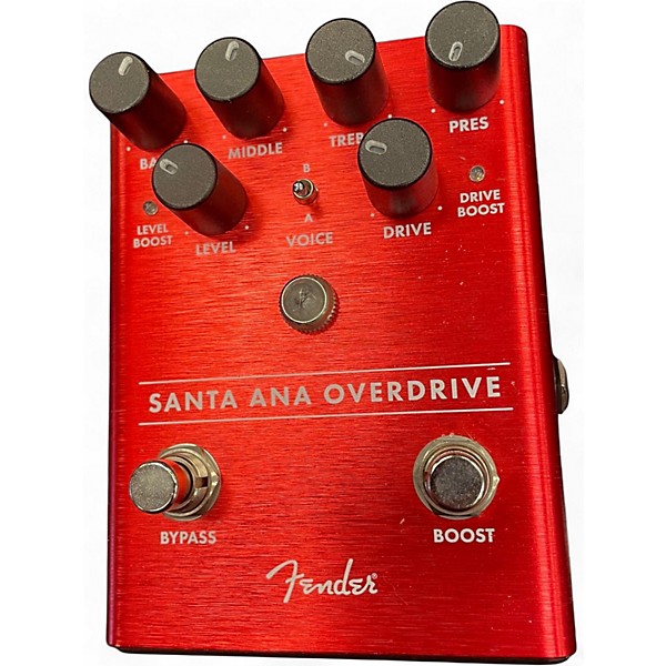 Used Fender Santa Ana Overdrive Effect Pedal