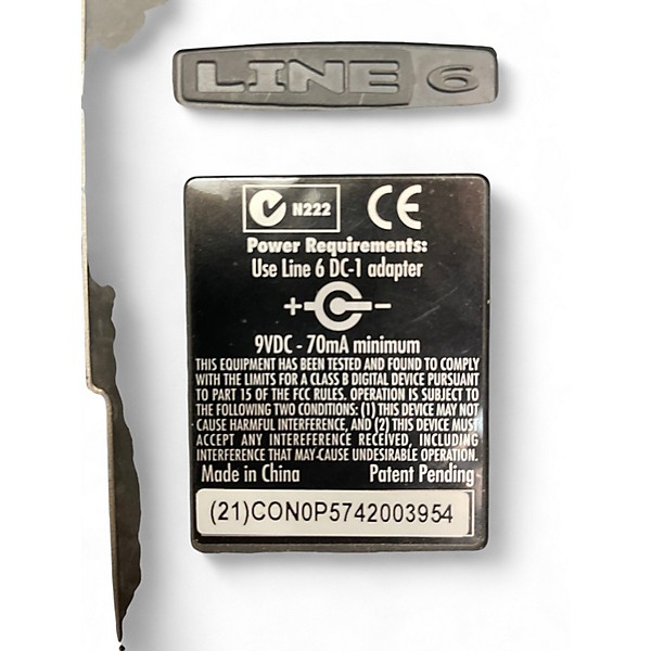 Used Line 6 Tonecore Constrictor Compressor Effect Pedal