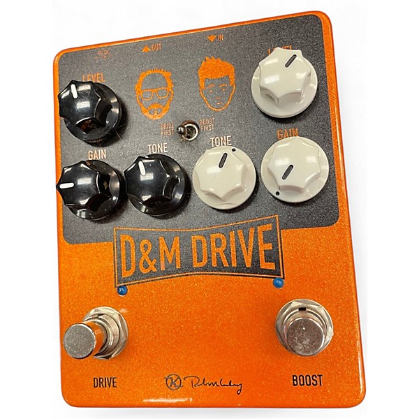 Used Keeley D&M Drive Effect Pedal