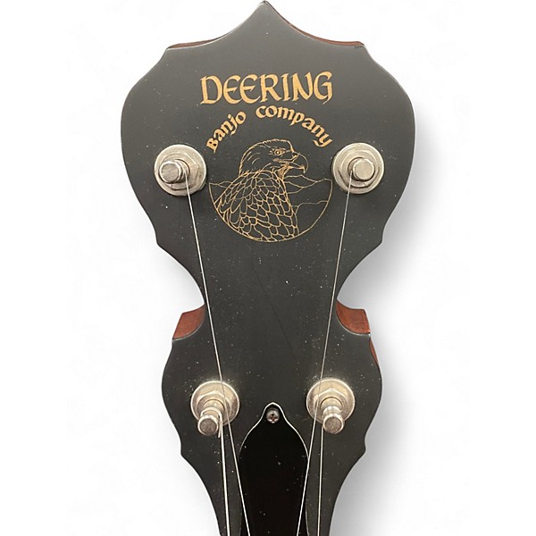 Used Deering Sierra 5 String Natural Banjo