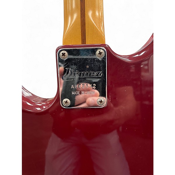 Vintage 1984 Ibanez Roadstar II Blood Red Solid Body Electric Guitar