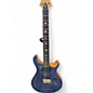 Used PRS SE Custom 24 Blue Solid Body Electric Guitar thumbnail