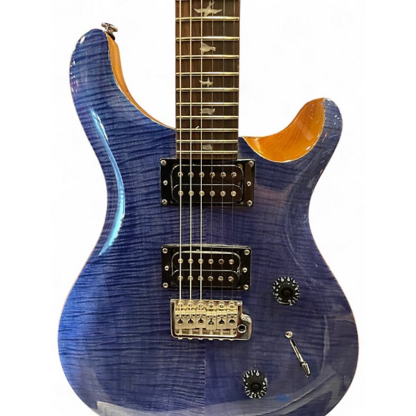 Used PRS SE Custom 24 Blue Solid Body Electric Guitar