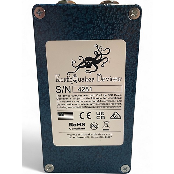 Used EarthQuaker Devices ZOAR Effect Pedal