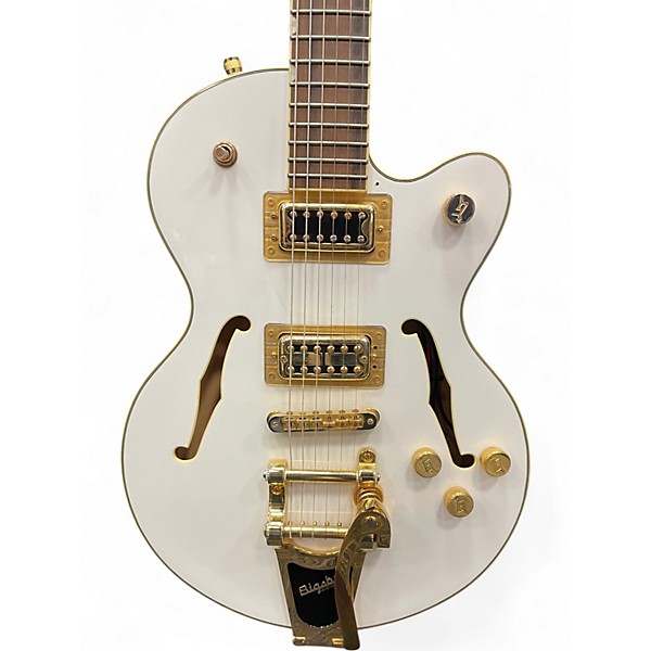 Used Gretsch Guitars G5655TG Snow Crest White Hollow Body Electric Guitar
