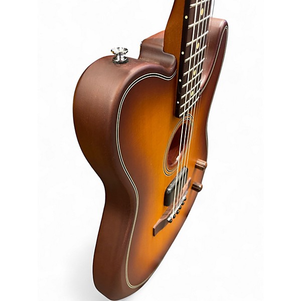 Used Fender Acoustasonic Telecaster Standard 2 Color Sunburst Acoustic Electric Guitar