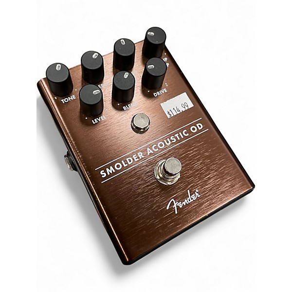 Used Fender SMOLDER ACOUSTIC OD Effect Pedal