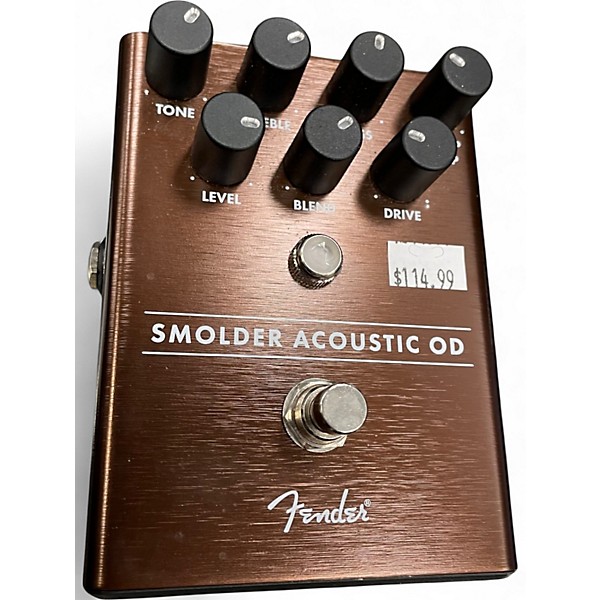 Used Fender SMOLDER ACOUSTIC OD Effect Pedal