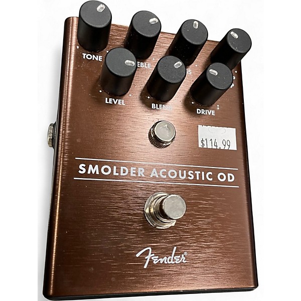Used Fender SMOLDER ACOUSTIC OD Effect Pedal