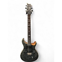 Used PRS SE Custom 24 QUILTED GREY Solid Body Electric Guitar
