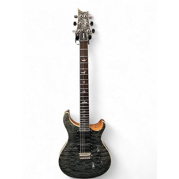 Used PRS SE Custom 24 QUILTED GREY Solid Body Electric Guitar