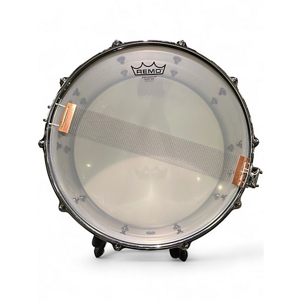 Used 2024 Yamaha 14in RAS1455 Metallic Silver Drum
