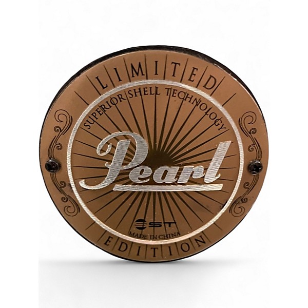 Used Pearl 5.5X14 Limited Artisan II Snare Silver Sparkle Drum