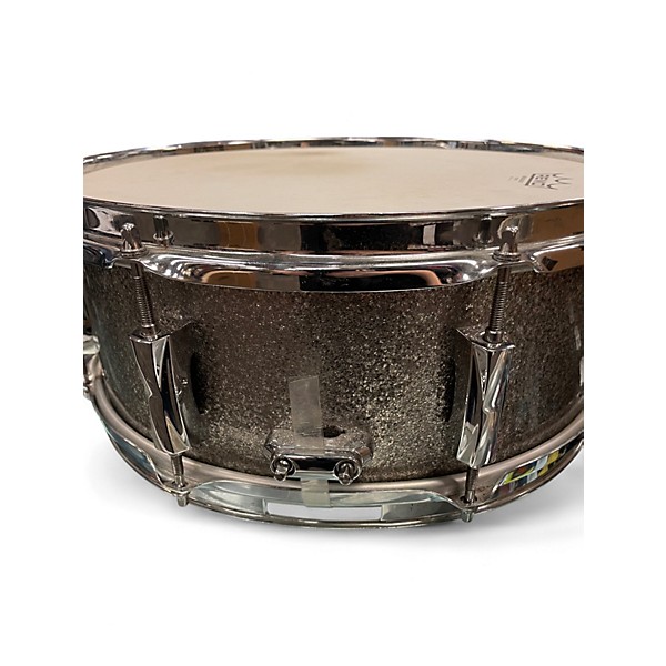 Used Pearl 5.5X14 Limited Artisan II Snare Silver Sparkle Drum