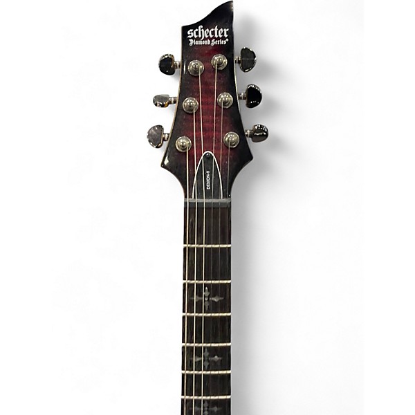 Used 2021 Schecter Guitar Research Demon 6 Sienna Sunburst Solid Body Electric Guitar