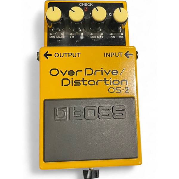 Used BOSS OS2 Overdrive Distortion Effect Pedal