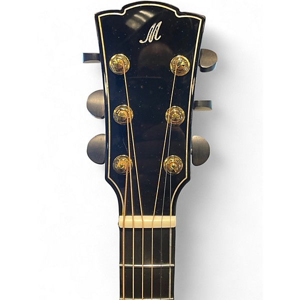 Used Merida BLACK HOLE EQ Natural Acoustic Electric Guitar