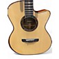 Used Merida BLACK HOLE EQ Natural Acoustic Electric Guitar