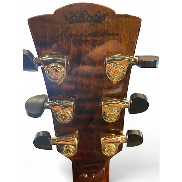 Used Merida BLACK HOLE EQ Natural Acoustic Electric Guitar