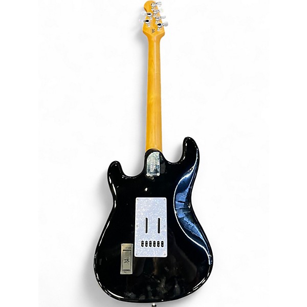 Used Ernie Ball Music Man Cutlass Black Solid Body Electric Guitar