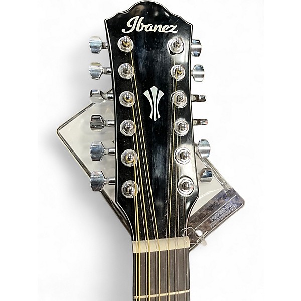 Used Ibanez AEG5012 Dark Violin Sunburst Acoustic Electric Guitar