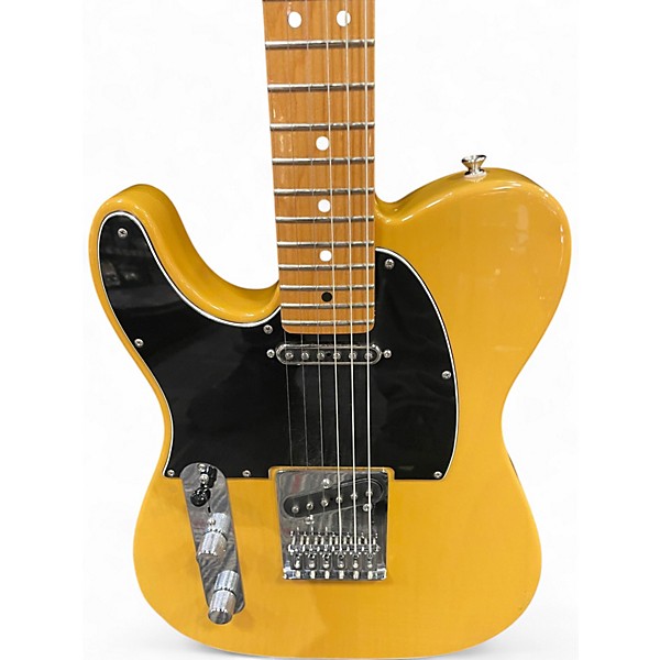 Used Fender Player Telecaster Butterscotch Solid Body Electric Guitar