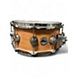 Used DW 14in OAK HVLT SNARE DRUM Worn Natural Drum