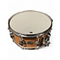 Used DW 14in OAK HVLT SNARE DRUM Worn Natural Drum