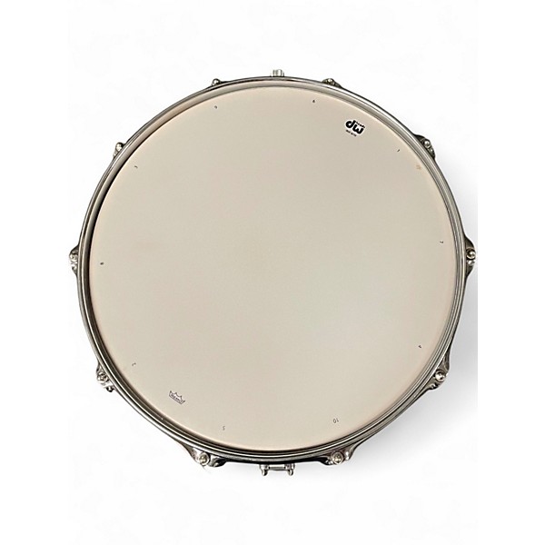 Used DW 14in OAK HVLT SNARE DRUM Worn Natural Drum