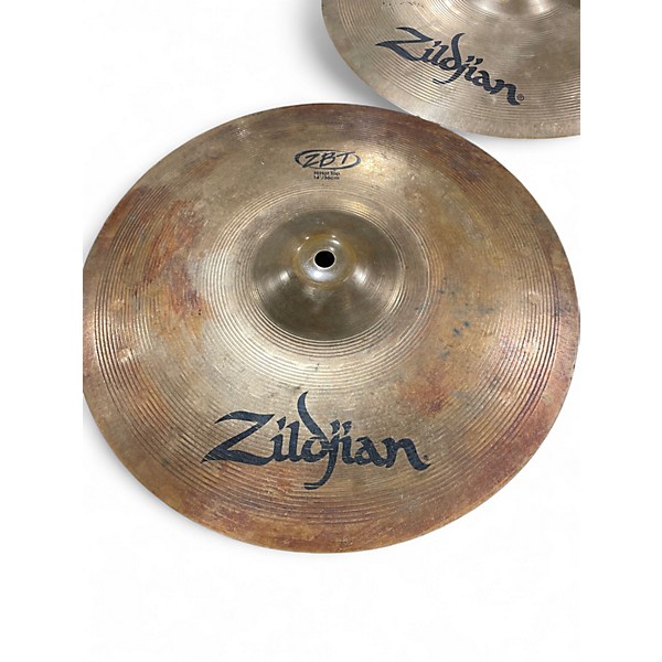 Used Zildjian 14in ZBT Hi Hat Pair Cymbal