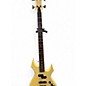 Used B.C. Rich NJ Series Warlock Bass Antique Ivory Electric Bass Guitar