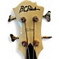Used B.C. Rich NJ Series Warlock Bass Antique Ivory Electric Bass Guitar