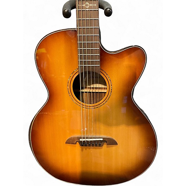 Used Alvarez ABT710CE Amber Acoustic Electric Guitar