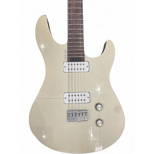 Used Yamaha RGX A2 White Solid Body Electric Guitar