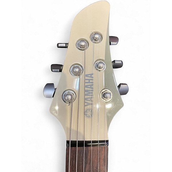 Used Yamaha RGX A2 White Solid Body Electric Guitar
