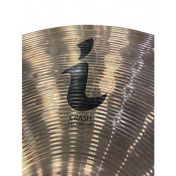 Used Zildjian 16in I SERIES CRASH CYMBAL Cymbal