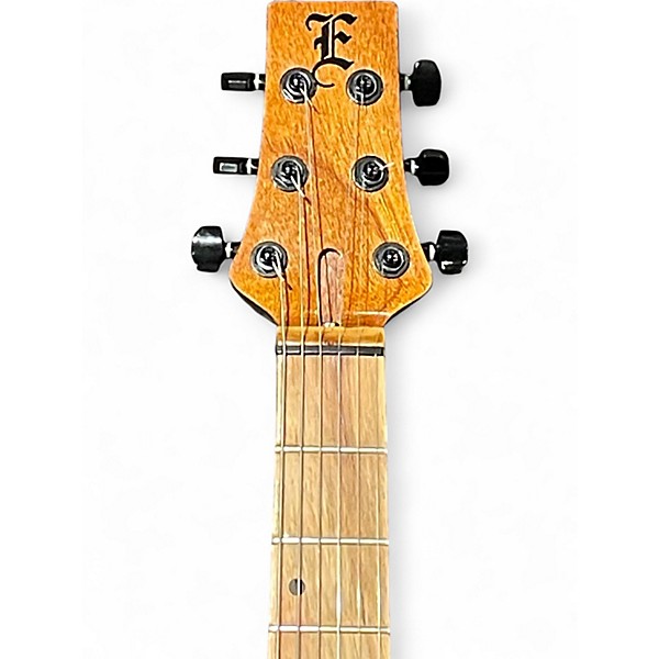 Used Ellis Guitars T STYLE BEETLE KILL PINE Solid Body Electric Guitar