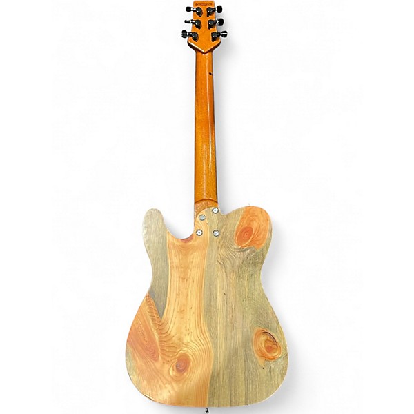 Used Ellis Guitars T STYLE BEETLE KILL PINE Solid Body Electric Guitar
