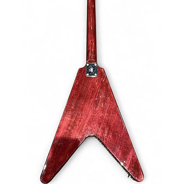 Used Ellis Guitars V TYPE NATURAL Solid Body Electric Guitar