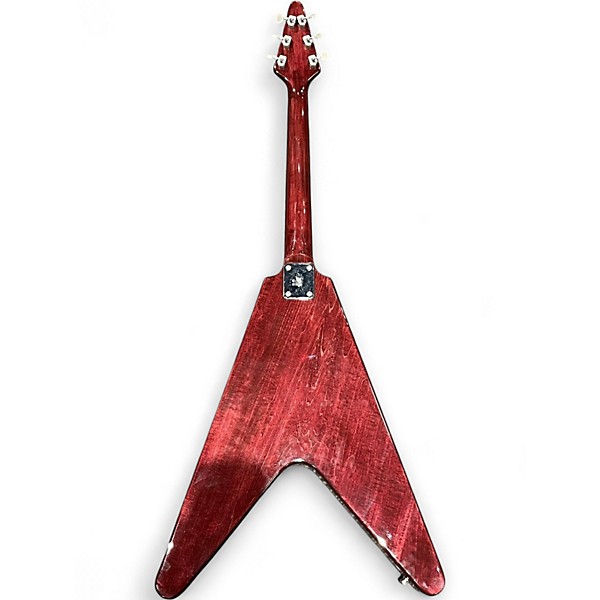 Used Ellis Guitars V TYPE NATURAL Solid Body Electric Guitar